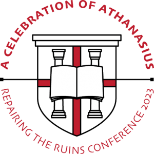 A Celebration of Athanasius at the 2023 Repairing the Ruins ACCS Conference Logo